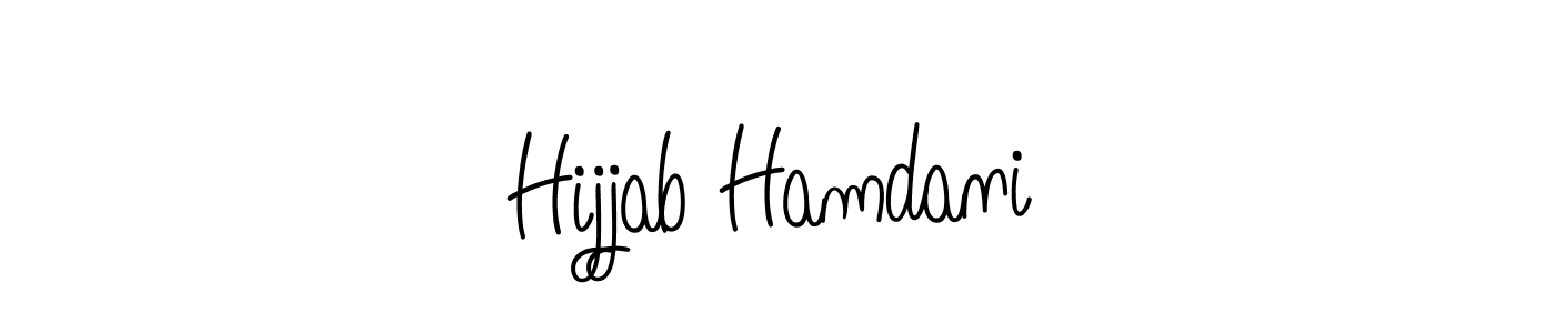 Here are the top 10 professional signature styles for the name Hijjab Hamdani. These are the best autograph styles you can use for your name. Hijjab Hamdani signature style 5 images and pictures png