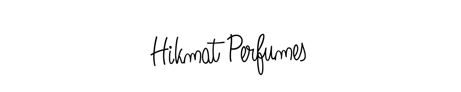 This is the best signature style for the Hikmat Perfumes name. Also you like these signature font (Angelique-Rose-font-FFP). Mix name signature. Hikmat Perfumes signature style 5 images and pictures png