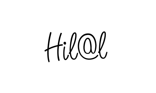 Here are the top 10 professional signature styles for the name Hil@l. These are the best autograph styles you can use for your name. Hil@l signature style 5 images and pictures png