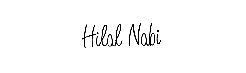 Here are the top 10 professional signature styles for the name Hilal Nabi. These are the best autograph styles you can use for your name. Hilal Nabi signature style 5 images and pictures png