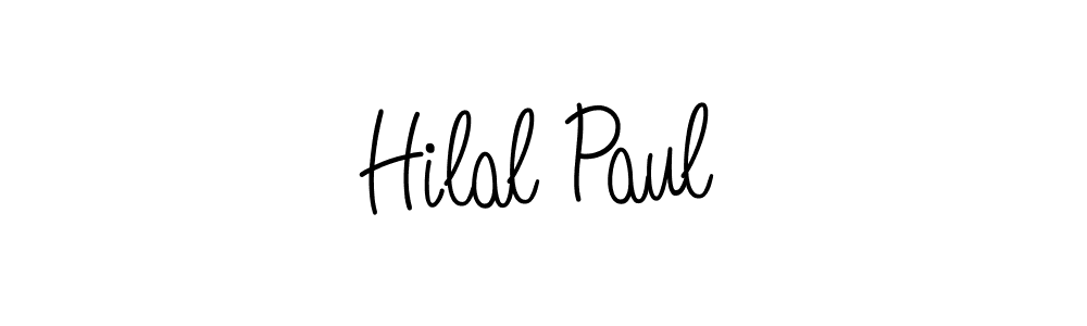 How to Draw Hilal Paul signature style? Angelique-Rose-font-FFP is a latest design signature styles for name Hilal Paul. Hilal Paul signature style 5 images and pictures png