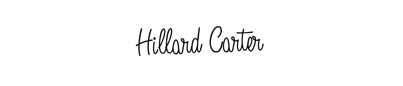 Best and Professional Signature Style for Hillard Carter. Angelique-Rose-font-FFP Best Signature Style Collection. Hillard Carter signature style 5 images and pictures png