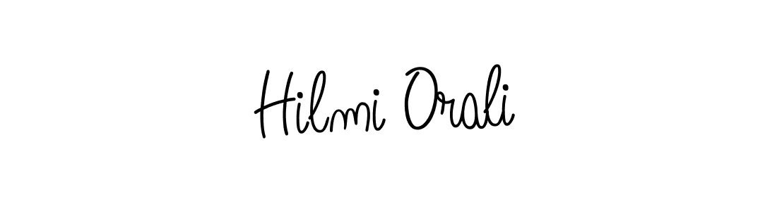 How to Draw Hilmi Orali signature style? Angelique-Rose-font-FFP is a latest design signature styles for name Hilmi Orali. Hilmi Orali signature style 5 images and pictures png