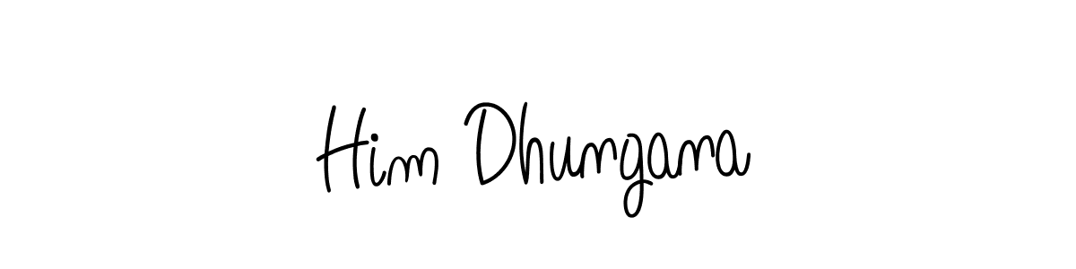 Make a short Him Dhungana signature style. Manage your documents anywhere anytime using Angelique-Rose-font-FFP. Create and add eSignatures, submit forms, share and send files easily. Him Dhungana signature style 5 images and pictures png
