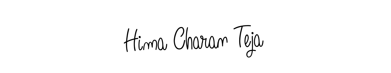 You can use this online signature creator to create a handwritten signature for the name Hima Charan Teja. This is the best online autograph maker. Hima Charan Teja signature style 5 images and pictures png