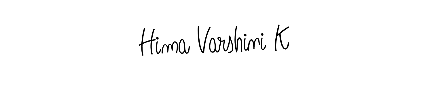Similarly Angelique-Rose-font-FFP is the best handwritten signature design. Signature creator online .You can use it as an online autograph creator for name Hima Varshini K. Hima Varshini K signature style 5 images and pictures png