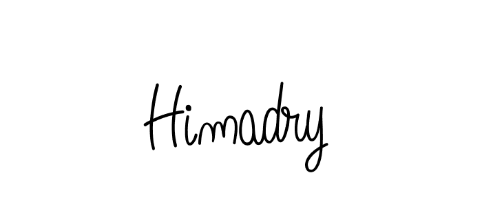 The best way (Angelique-Rose-font-FFP) to make a short signature is to pick only two or three words in your name. The name Himadry include a total of six letters. For converting this name. Himadry signature style 5 images and pictures png