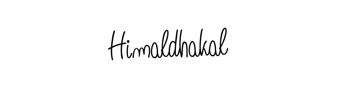How to make Himaldhakal signature? Angelique-Rose-font-FFP is a professional autograph style. Create handwritten signature for Himaldhakal name. Himaldhakal signature style 5 images and pictures png