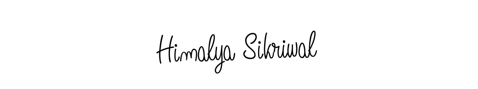This is the best signature style for the Himalya Sikriwal name. Also you like these signature font (Angelique-Rose-font-FFP). Mix name signature. Himalya Sikriwal signature style 5 images and pictures png