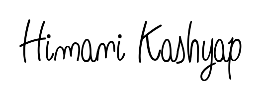 Download transparent PNG signature for name Himani Kashyap styled with Angelique-Rose-font-FFP font. Ready to paste directly into PDF and Word agreements. Himani Kashyap signature style 5 images and pictures png