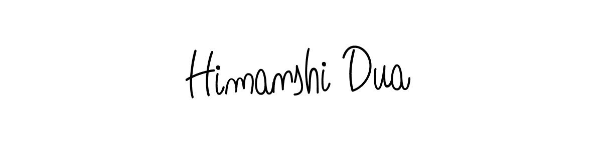 if you are searching for the best signature style for your name Himanshi Dua. so please give up your signature search. here we have designed multiple signature styles  using Angelique-Rose-font-FFP. Himanshi Dua signature style 5 images and pictures png