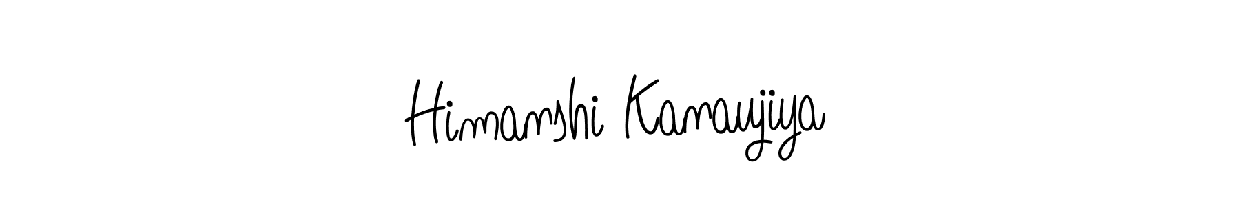 You can use this online signature creator to create a handwritten signature for the name Himanshi Kanaujiya. This is the best online autograph maker. Himanshi Kanaujiya signature style 5 images and pictures png
