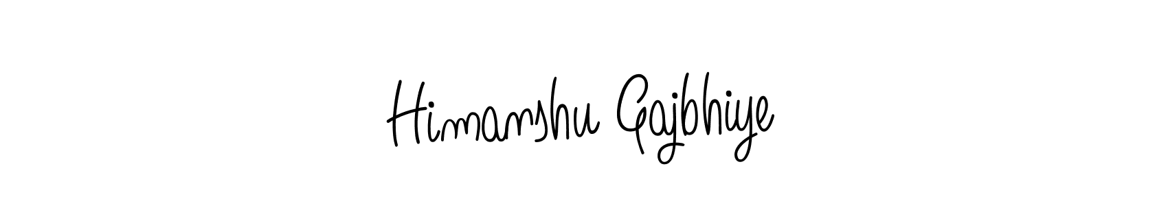 Also we have Himanshu Gajbhiye name is the best signature style. Create professional handwritten signature collection using Angelique-Rose-font-FFP autograph style. Himanshu Gajbhiye signature style 5 images and pictures png