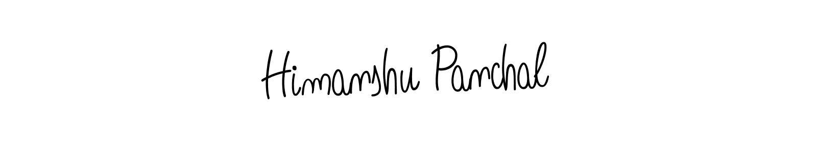 How to make Himanshu Panchal signature? Angelique-Rose-font-FFP is a professional autograph style. Create handwritten signature for Himanshu Panchal name. Himanshu Panchal signature style 5 images and pictures png