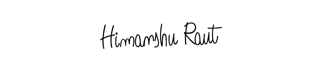 Angelique-Rose-font-FFP is a professional signature style that is perfect for those who want to add a touch of class to their signature. It is also a great choice for those who want to make their signature more unique. Get Himanshu Raut name to fancy signature for free. Himanshu Raut signature style 5 images and pictures png