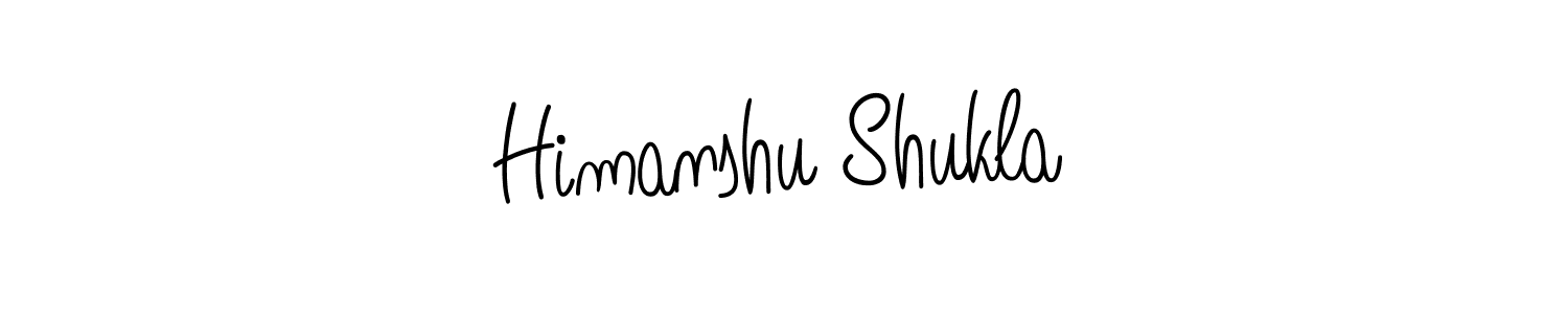 How to make Himanshu Shukla signature? Angelique-Rose-font-FFP is a professional autograph style. Create handwritten signature for Himanshu Shukla name. Himanshu Shukla signature style 5 images and pictures png