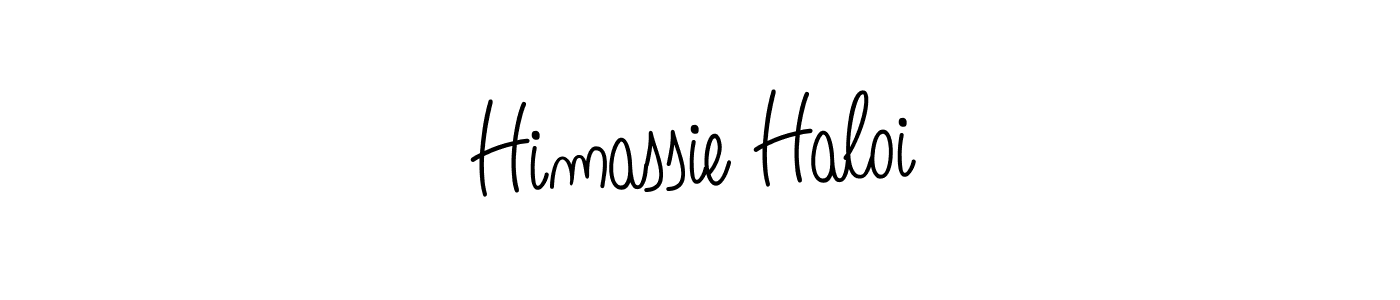 You can use this online signature creator to create a handwritten signature for the name Himassie Haloi. This is the best online autograph maker. Himassie Haloi signature style 5 images and pictures png