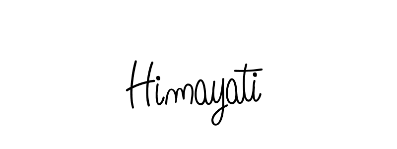 Also we have Himayati name is the best signature style. Create professional handwritten signature collection using Angelique-Rose-font-FFP autograph style. Himayati signature style 5 images and pictures png