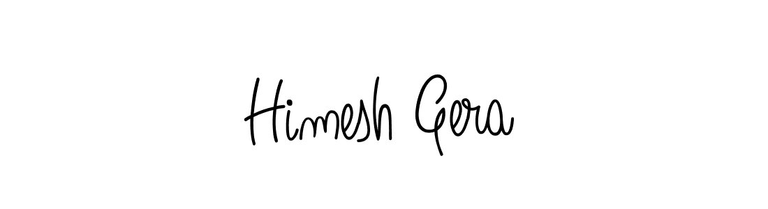 Once you've used our free online signature maker to create your best signature Angelique-Rose-font-FFP style, it's time to enjoy all of the benefits that Himesh Gera name signing documents. Himesh Gera signature style 5 images and pictures png