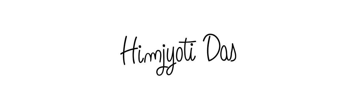 Make a beautiful signature design for name Himjyoti Das. With this signature (Angelique-Rose-font-FFP) style, you can create a handwritten signature for free. Himjyoti Das signature style 5 images and pictures png