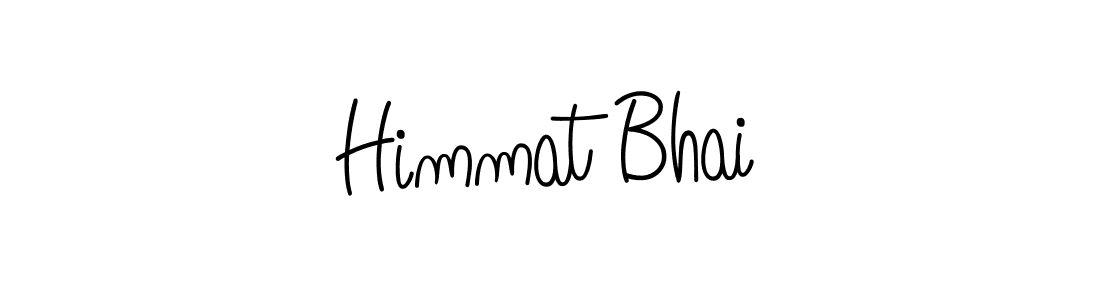 How to Draw Himmat Bhai signature style? Angelique-Rose-font-FFP is a latest design signature styles for name Himmat Bhai. Himmat Bhai signature style 5 images and pictures png