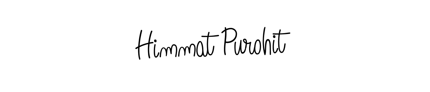 How to Draw Himmat Purohit signature style? Angelique-Rose-font-FFP is a latest design signature styles for name Himmat Purohit. Himmat Purohit signature style 5 images and pictures png