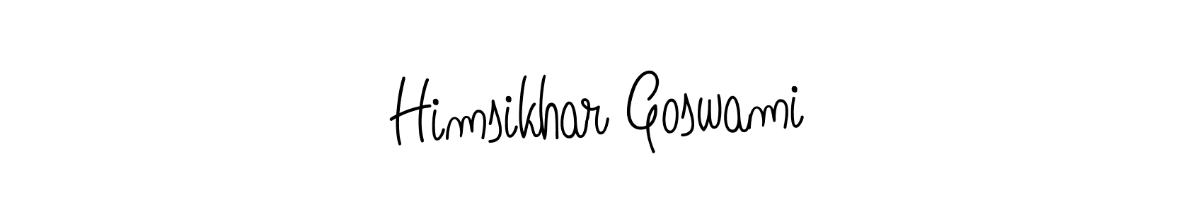 Once you've used our free online signature maker to create your best signature Angelique-Rose-font-FFP style, it's time to enjoy all of the benefits that Himsikhar Goswami name signing documents. Himsikhar Goswami signature style 5 images and pictures png