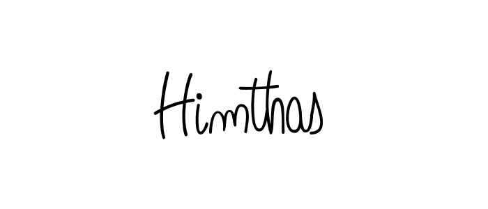 The best way (Angelique-Rose-font-FFP) to make a short signature is to pick only two or three words in your name. The name Himthas include a total of six letters. For converting this name. Himthas signature style 5 images and pictures png