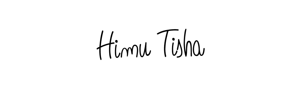 Also we have Himu Tisha name is the best signature style. Create professional handwritten signature collection using Angelique-Rose-font-FFP autograph style. Himu Tisha signature style 5 images and pictures png