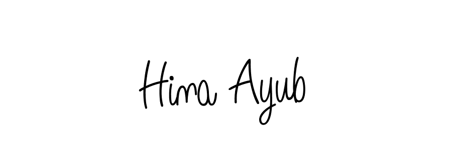 It looks lik you need a new signature style for name Hina Ayub. Design unique handwritten (Angelique-Rose-font-FFP) signature with our free signature maker in just a few clicks. Hina Ayub signature style 5 images and pictures png