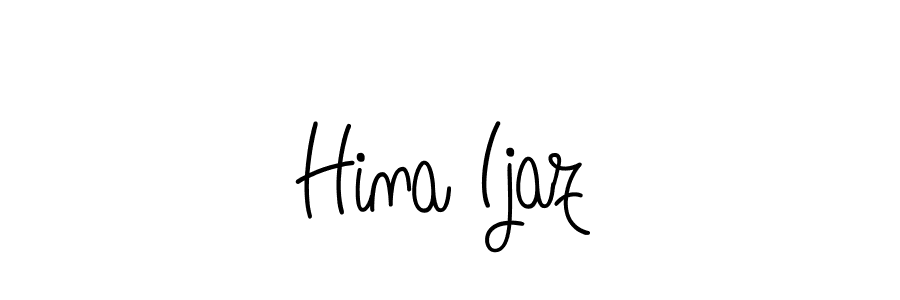 Angelique-Rose-font-FFP is a professional signature style that is perfect for those who want to add a touch of class to their signature. It is also a great choice for those who want to make their signature more unique. Get Hina Ijaz name to fancy signature for free. Hina Ijaz signature style 5 images and pictures png