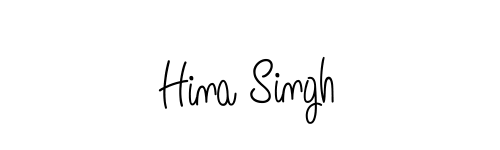 Also You can easily find your signature by using the search form. We will create Hina Singh name handwritten signature images for you free of cost using Angelique-Rose-font-FFP sign style. Hina Singh signature style 5 images and pictures png