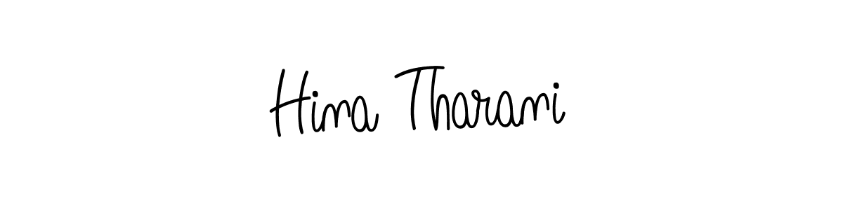 Also You can easily find your signature by using the search form. We will create Hina Tharani name handwritten signature images for you free of cost using Angelique-Rose-font-FFP sign style. Hina Tharani signature style 5 images and pictures png