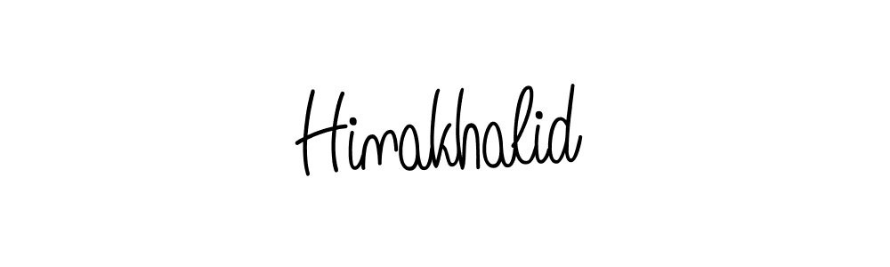 Once you've used our free online signature maker to create your best signature Angelique-Rose-font-FFP style, it's time to enjoy all of the benefits that Hinakhalid name signing documents. Hinakhalid signature style 5 images and pictures png