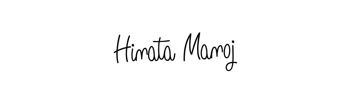 Here are the top 10 professional signature styles for the name Hinata Manoj. These are the best autograph styles you can use for your name. Hinata Manoj signature style 5 images and pictures png