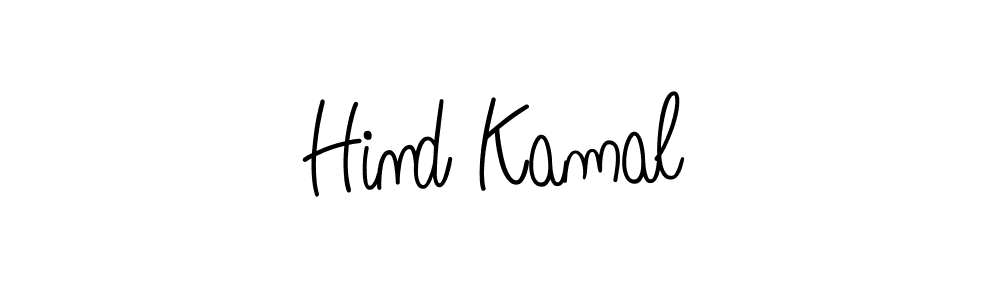 Also we have Hind Kamal name is the best signature style. Create professional handwritten signature collection using Angelique-Rose-font-FFP autograph style. Hind Kamal signature style 5 images and pictures png