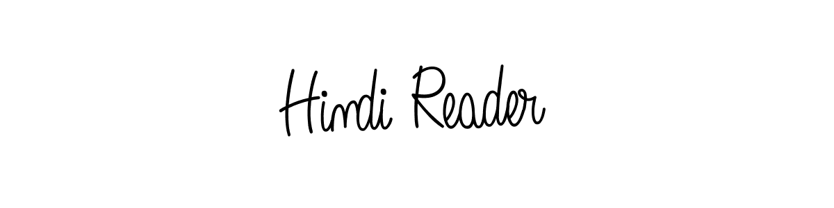 How to Draw Hindi Reader signature style? Angelique-Rose-font-FFP is a latest design signature styles for name Hindi Reader. Hindi Reader signature style 5 images and pictures png