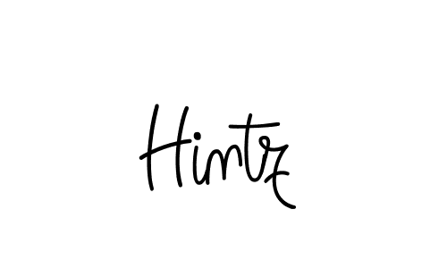 Create a beautiful signature design for name Hintz. With this signature (Angelique-Rose-font-FFP) fonts, you can make a handwritten signature for free. Hintz signature style 5 images and pictures png