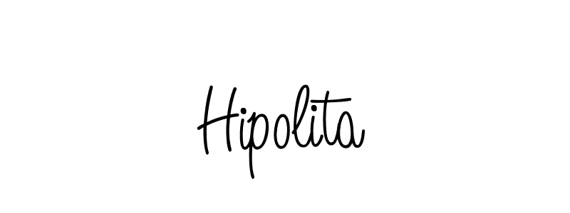 Make a beautiful signature design for name Hipolita. Use this online signature maker to create a handwritten signature for free. Hipolita signature style 5 images and pictures png