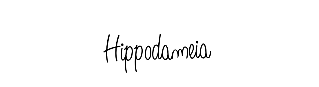 Also we have Hippodameia name is the best signature style. Create professional handwritten signature collection using Angelique-Rose-font-FFP autograph style. Hippodameia signature style 5 images and pictures png