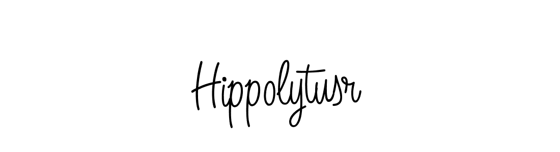 How to make Hippolytusr signature? Angelique-Rose-font-FFP is a professional autograph style. Create handwritten signature for Hippolytusr name. Hippolytusr signature style 5 images and pictures png