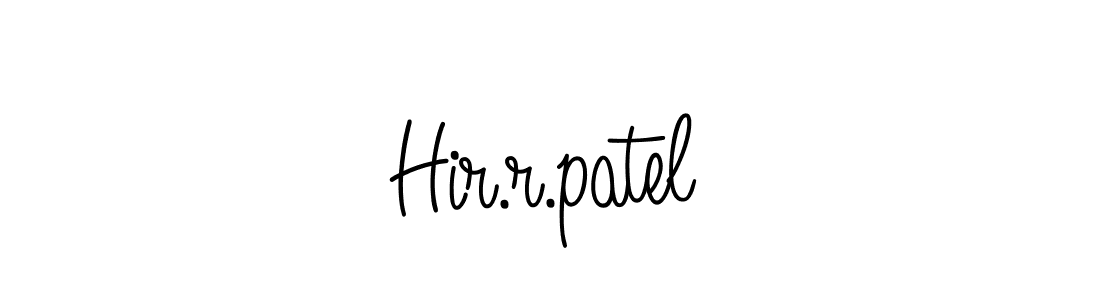 Make a short Hir.r.patel signature style. Manage your documents anywhere anytime using Angelique-Rose-font-FFP. Create and add eSignatures, submit forms, share and send files easily. Hir.r.patel signature style 5 images and pictures png