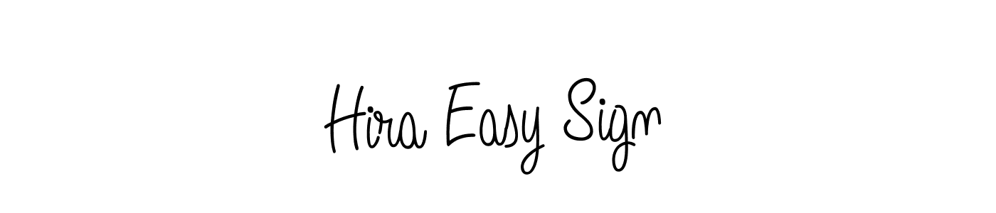 It looks lik you need a new signature style for name Hira Easy Sign. Design unique handwritten (Angelique-Rose-font-FFP) signature with our free signature maker in just a few clicks. Hira Easy Sign signature style 5 images and pictures png