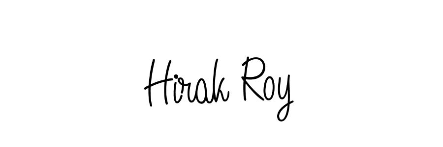 Also we have Hirak Roy name is the best signature style. Create professional handwritten signature collection using Angelique-Rose-font-FFP autograph style. Hirak Roy signature style 5 images and pictures png