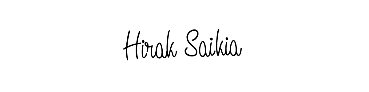 Also You can easily find your signature by using the search form. We will create Hirak Saikia name handwritten signature images for you free of cost using Angelique-Rose-font-FFP sign style. Hirak Saikia signature style 5 images and pictures png