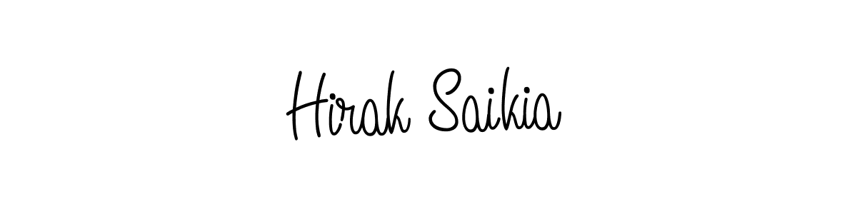 How to Draw Hirak Saikia signature style? Angelique-Rose-font-FFP is a latest design signature styles for name Hirak Saikia. Hirak Saikia signature style 5 images and pictures png