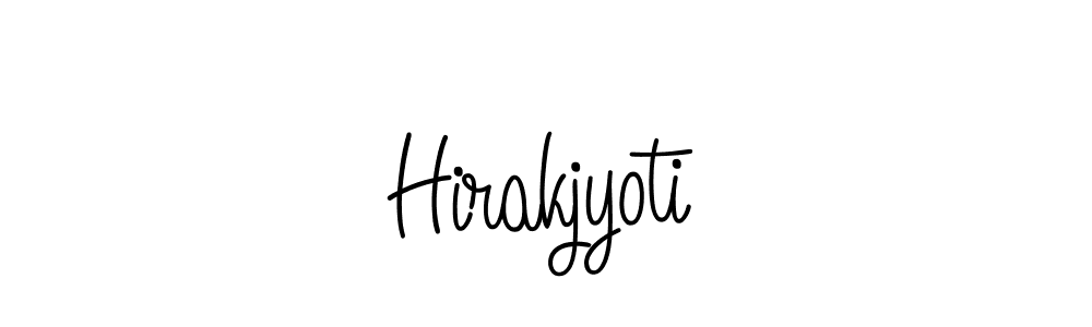 Also You can easily find your signature by using the search form. We will create Hirakjyoti name handwritten signature images for you free of cost using Angelique-Rose-font-FFP sign style. Hirakjyoti signature style 5 images and pictures png