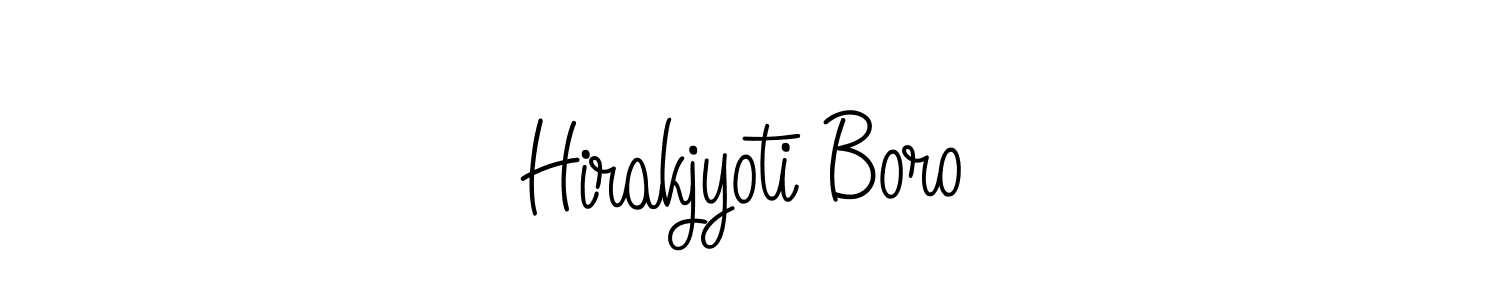 Angelique-Rose-font-FFP is a professional signature style that is perfect for those who want to add a touch of class to their signature. It is also a great choice for those who want to make their signature more unique. Get Hirakjyoti Boro name to fancy signature for free. Hirakjyoti Boro signature style 5 images and pictures png