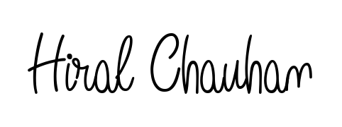 Create your official email sign-off with Hiral Chauhan name in Angelique-Rose-font-FFP style. Crisp, clean, and perfectly legible across all screens. Hiral Chauhan signature style 5 images and pictures png