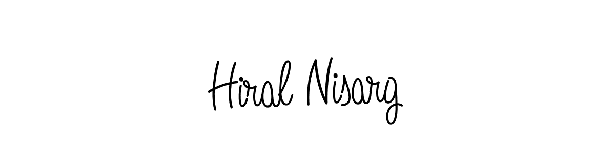 Best and Professional Signature Style for Hiral Nisarg. Angelique-Rose-font-FFP Best Signature Style Collection. Hiral Nisarg signature style 5 images and pictures png